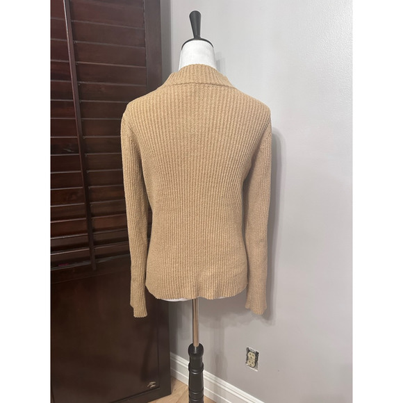🔴 LAST CHANCE! Donating on 10/8!! Astr Tan Ribbed Sweater - Picture 5 of 10